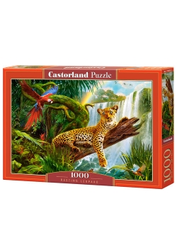 Puzzle Resting Leopard 1000