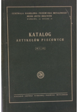 Katalog Artykułów Piecowych