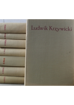 Dzieła Ludwik Krzywicki 8 tomów