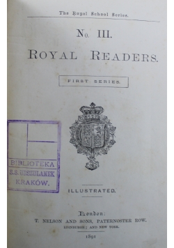 No III Royal Readers 1891 r