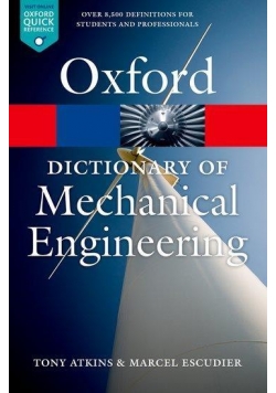 Dictionary of Mechanical Engineering 2013 OXFORD