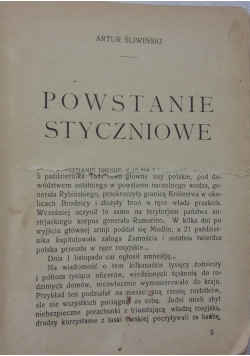 Powstanie styczniowe, 1910r.