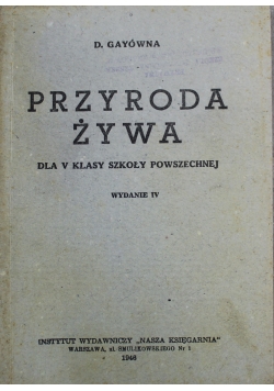 Przyroda żywa