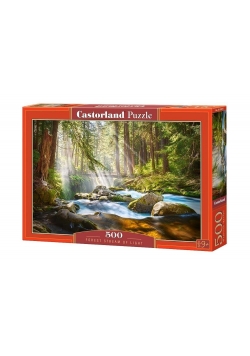 Puzzle 500 Forest Stream of Light CASTOR