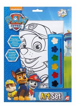 Plakaty z farbkami Psi Patrol