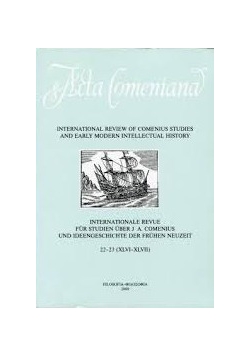 Acta Comeniana 22 i 23