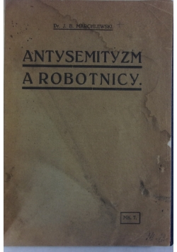 Antysemityzm a robotnicy, 1920r.
