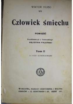 Człowiek śmiechu tom 2 1911 r.