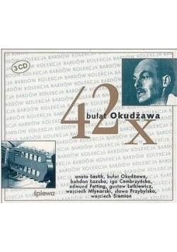 Bułat Okudżawa 42 X, 3 szt.  płyt CD