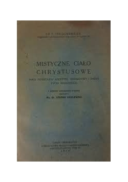 Mistyczne Ciało Chrystusowe, 1939 r.