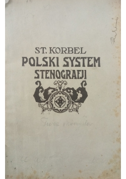 Polski system stenografji  1941 r