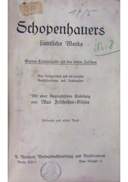 Schopenhauers, ok. 1910 r.