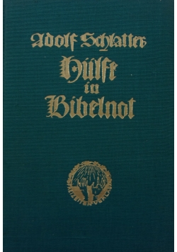 Hulfe in Bibelnot, 1928 r.