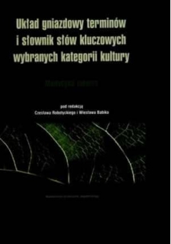 Układ gniazdowy terminów i słownik słó kluczowych wybranych kategorii kultury