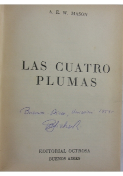 Las Cuatro Plumas.