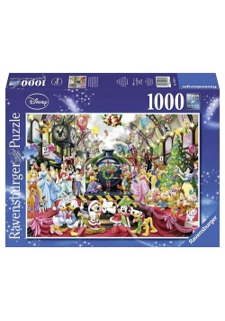 Puzzle Święta z rodziną Disney 1000