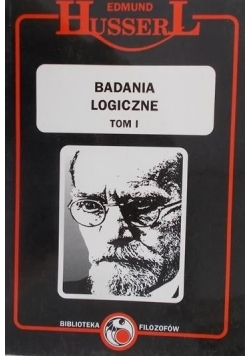 Badania logiczne Tom I