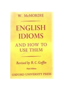 English Idioms and how to use them