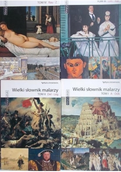 Wielki słownik malarzy. Tom I-IV