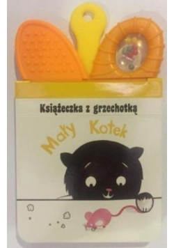 Książeczka z grzechotką. Mały Kotek