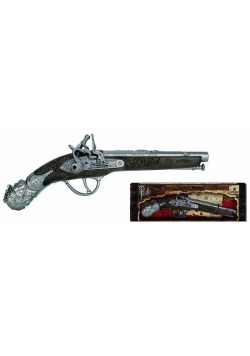 Metalowy pistolet pirata