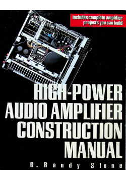 High Power audio amplifier construction manual