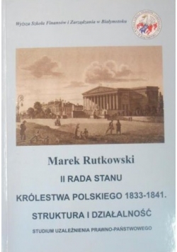 II Rada Stanu Królestwa Polskiego 1833-1841