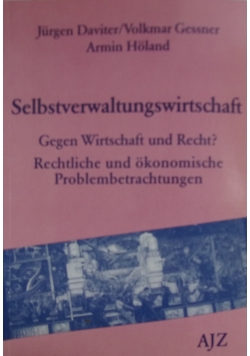 Selbstverwaltungswirtschaft