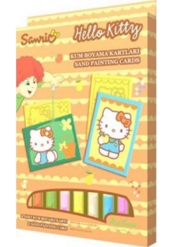 Kolorowy piasek - Hello Kitty