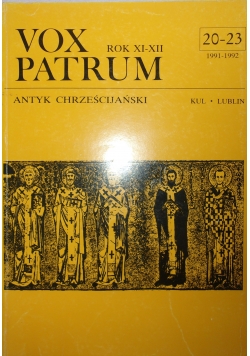 Vox Patrum 20-23