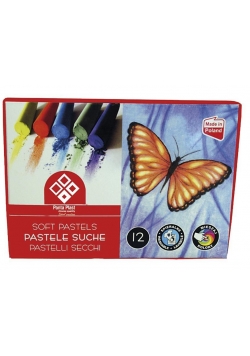 Pastele Suche Cienkie 12 Kolorów
