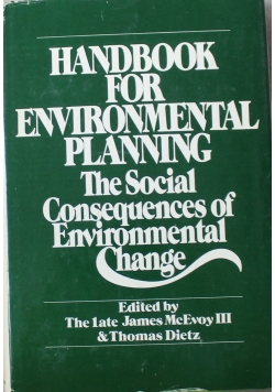 Handbook for Environmental Planning