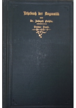 Lebrach der Dogmatik in lieben Buchern,1912r.