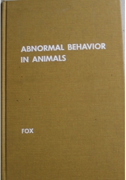 Abnormal behavior in animals