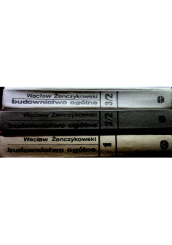 Budownictwo ogólne 3 tomy