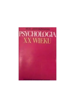 Psychologia XX wieku
