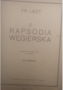 Rapsodia węgierska 2