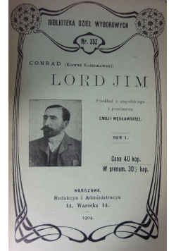 Lord Jim ,1904r.