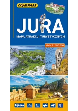 Jura mapa atrakcji turystycznych