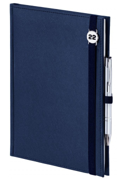 Kalendarz 2022 A4 Tyg. Cross notes, gumka granat