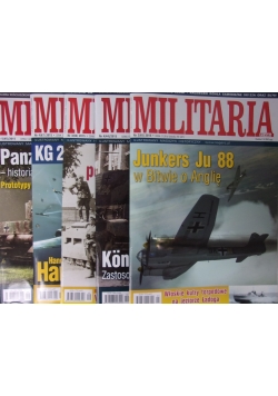 Miesięcznik Militaria nr.2,-5/2015, zestaw 5 gazet