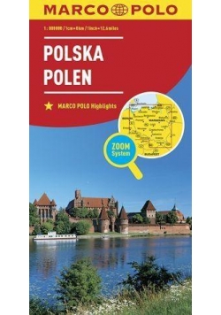 Mapa ZOOM System. Polska 1:800 000 plan miasta