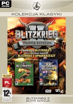 Blitzkrieg 2 złota edycja, płyta DVD