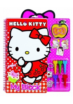 Zestaw do kolorowania i dekorowania - Hello Kitty