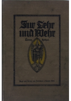 Zur Lehr und Wehr, 1911r.