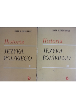 Historia języka Polskiego Tom II - III