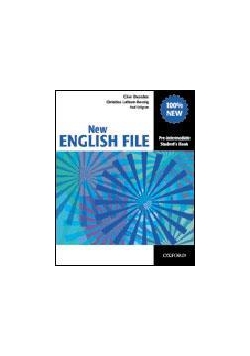English File NEW Pre-Intermediate SB OXFORD