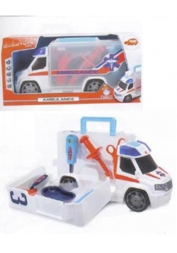 Ambulans z zestawem lekarskim, 33 cm