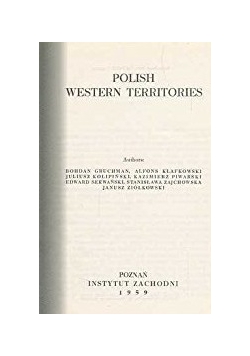 Polish western territories