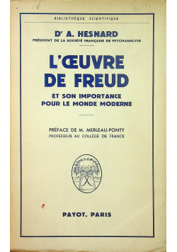 Lceuvere De Freud